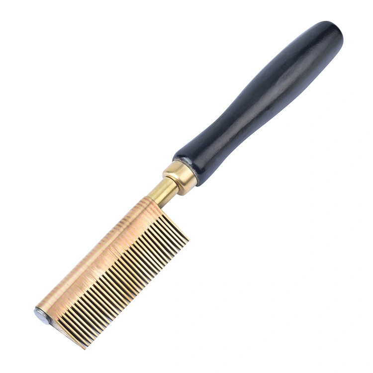 Pettine per pressatura a caldo 2 in 1 in ottone