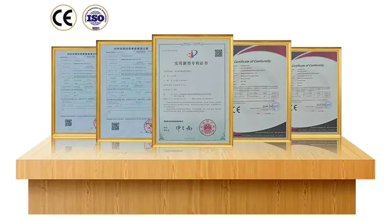 Our Certificate