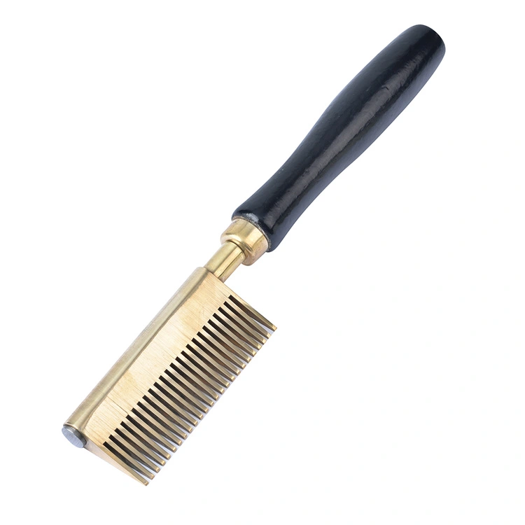 Mini pettine a pressare in ottone